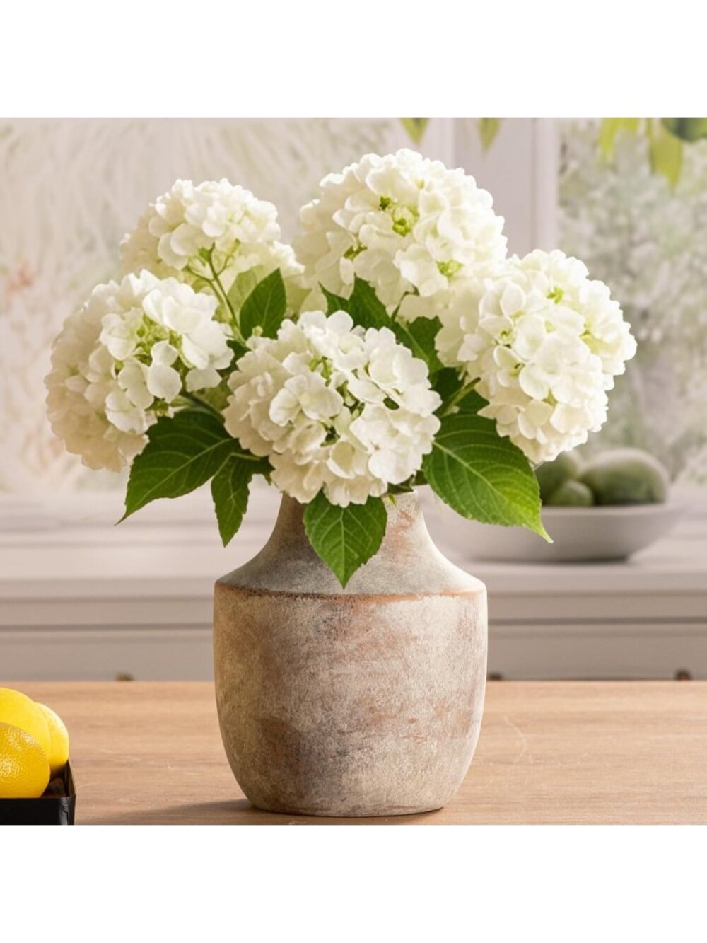 Modern Ceramic Vase Set 3 Small Flower Boho Farmhouse Rustic Vases For Home Deco